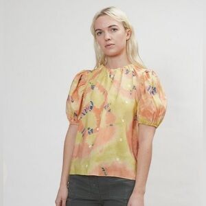Ulla Johnson Isolda Top Citrine